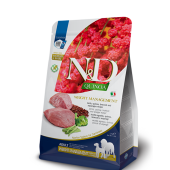 Суха храна за кучета N&D DOG QUINOA WEIGHT LAMB  MED/MAXI - с агнешко,киноа и броколи 7кг
